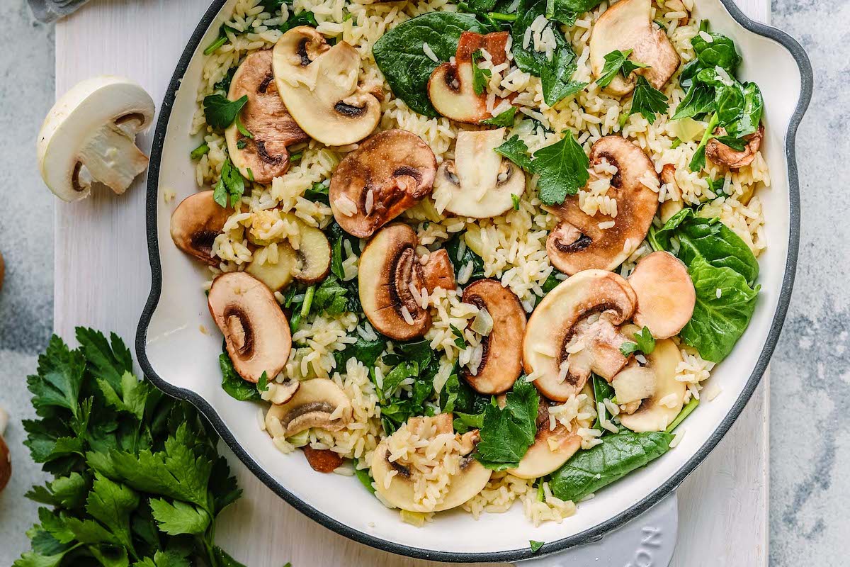 Guest Recipe: Cheats Mushroom Risotto