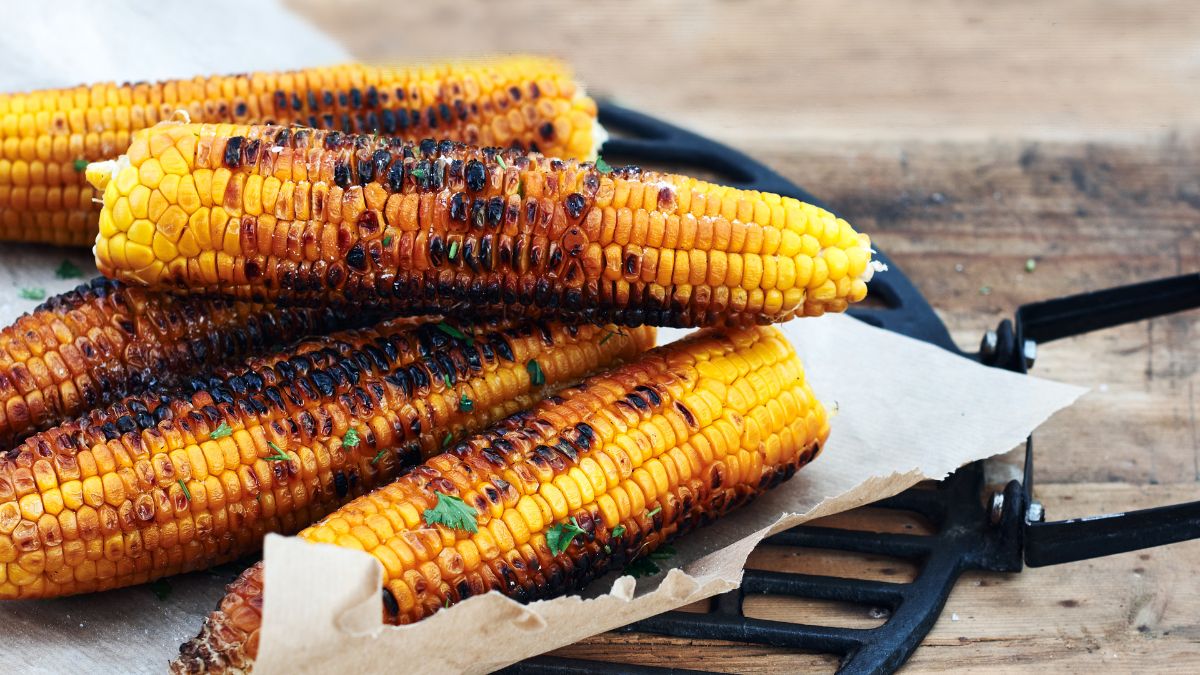 Garlic Grilled Corn