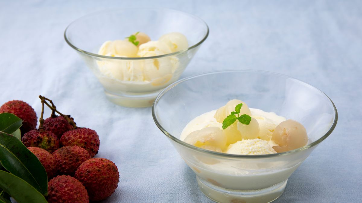 Lychee Ice Cream