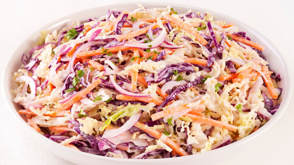 BBQ Pork Ribs with Coleslaw