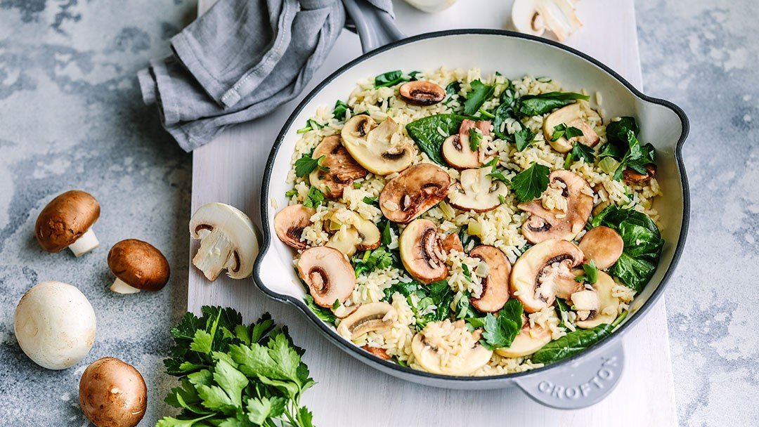 Guest Recipe: Cheats Mushroom Risotto