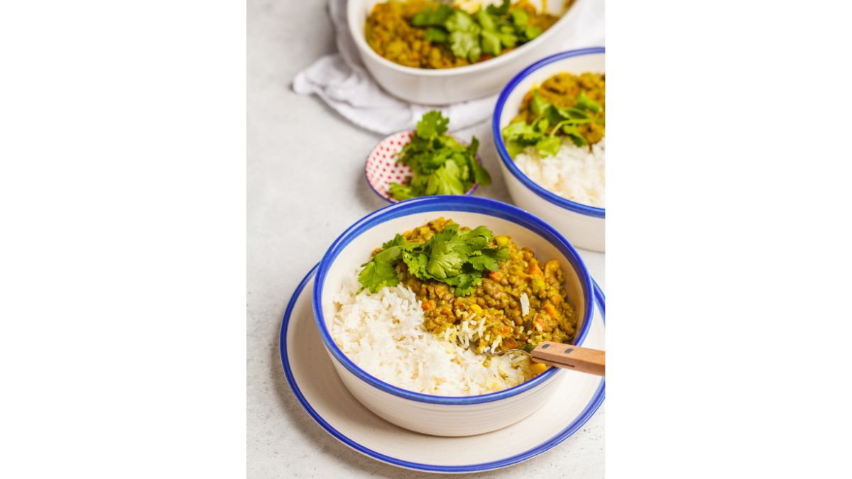 Garlic and Ginger Lentil Curry