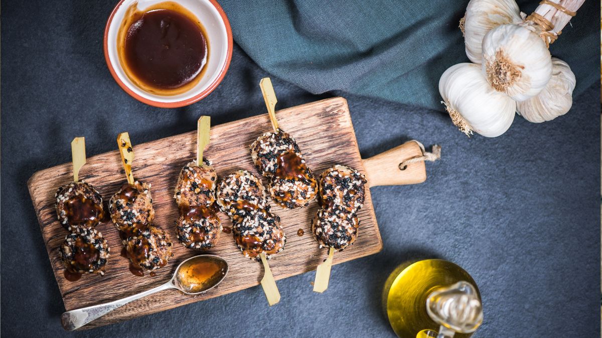 Marinated Ginger-Sesame Chicken