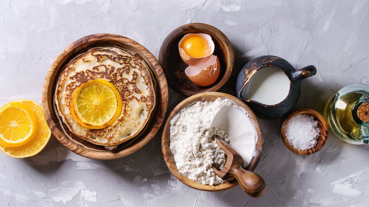 Delicious Orange Pancakes