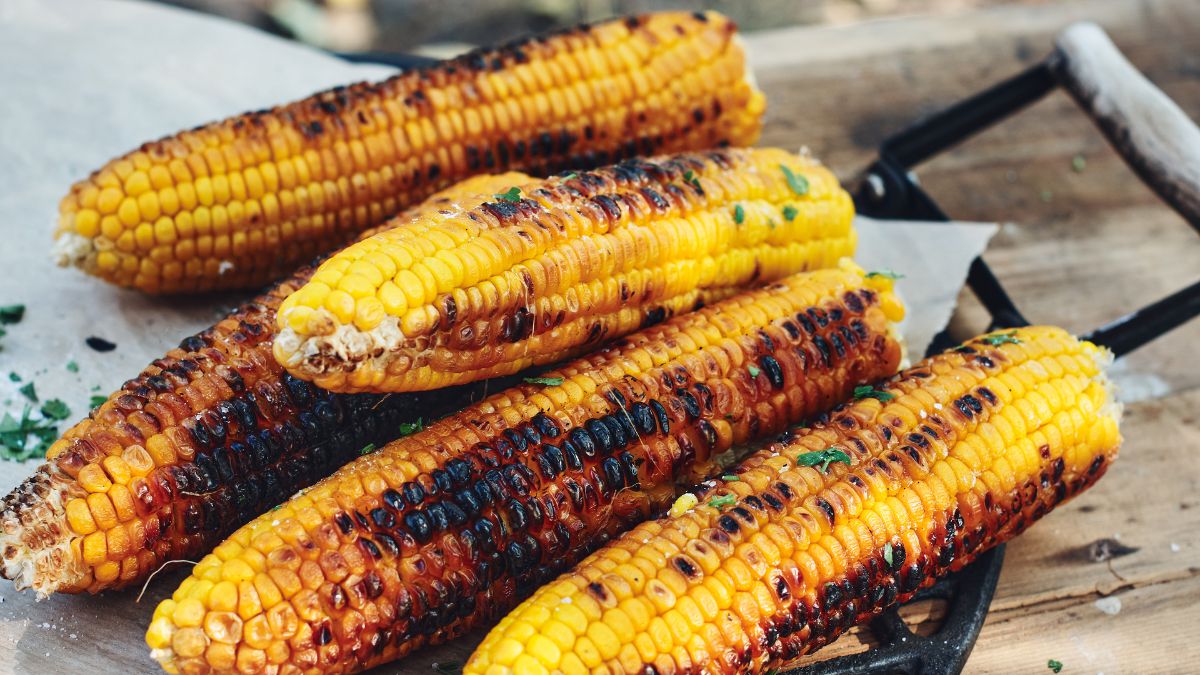 Garlic Grilled Corn