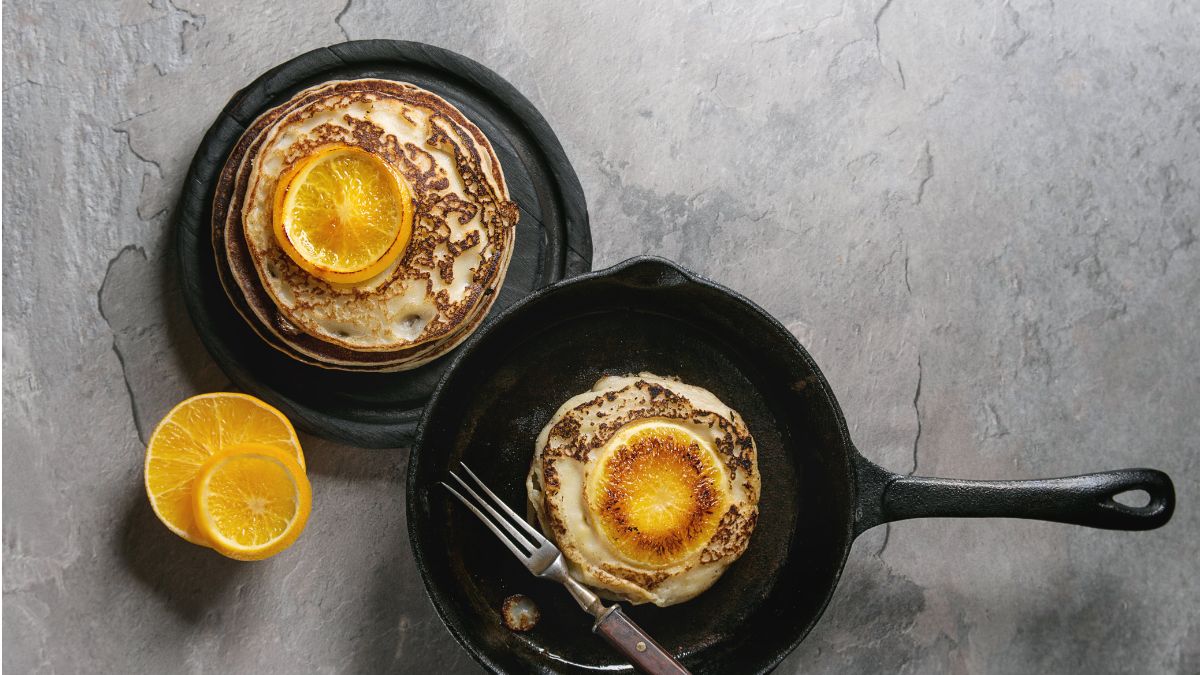 Delicious Orange Pancakes