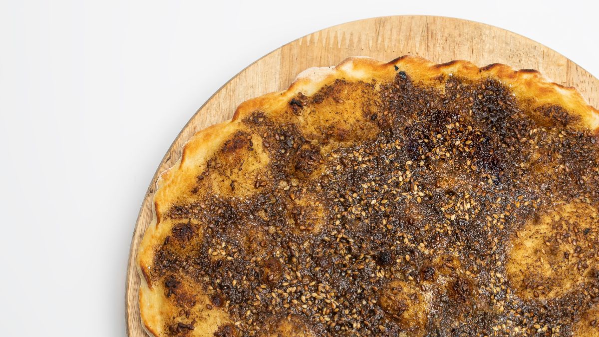 Za'atar Garlic Flatbread