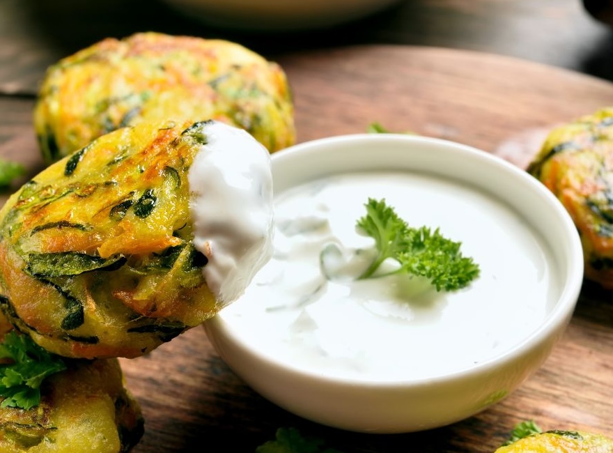 Carrot and Zucchini Fritters