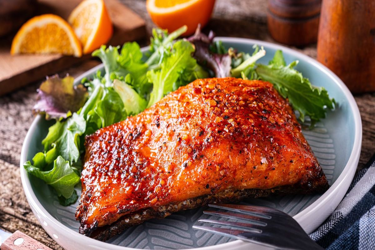Delicious Honey Ginger Salmon Recipe