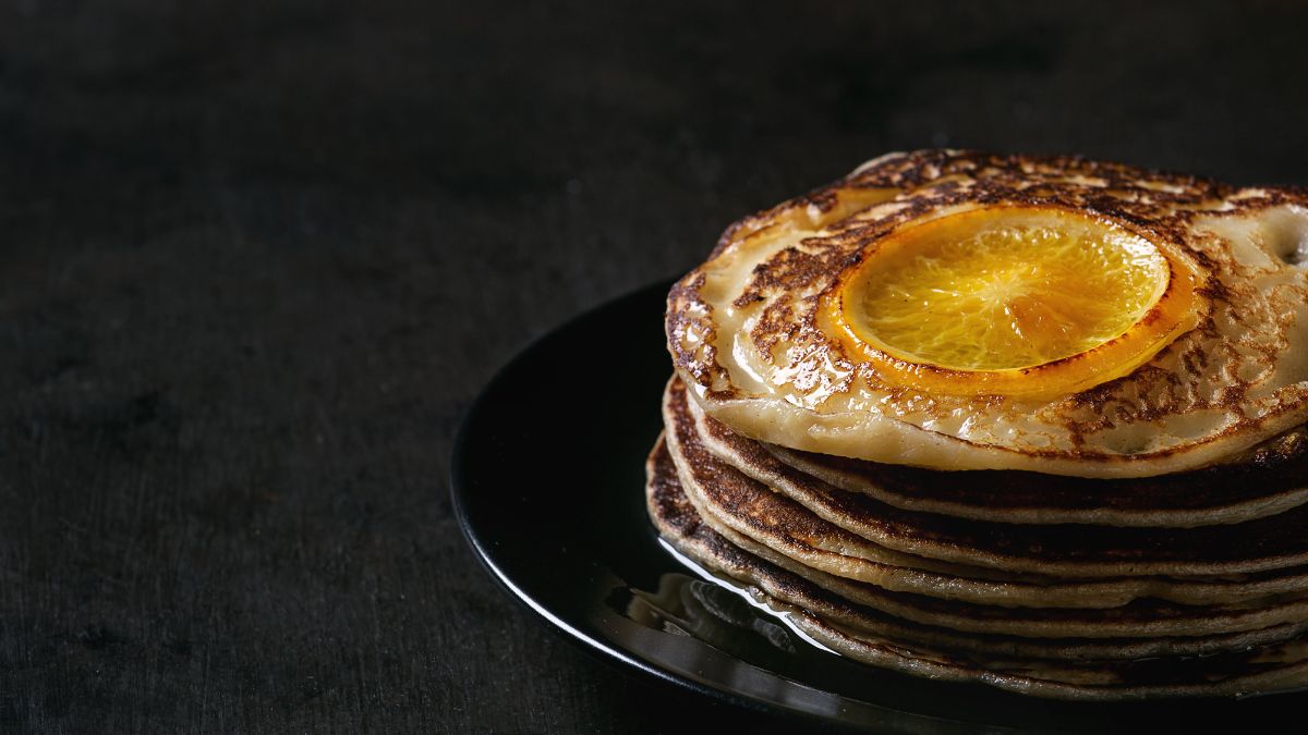 Delicious Orange Pancakes