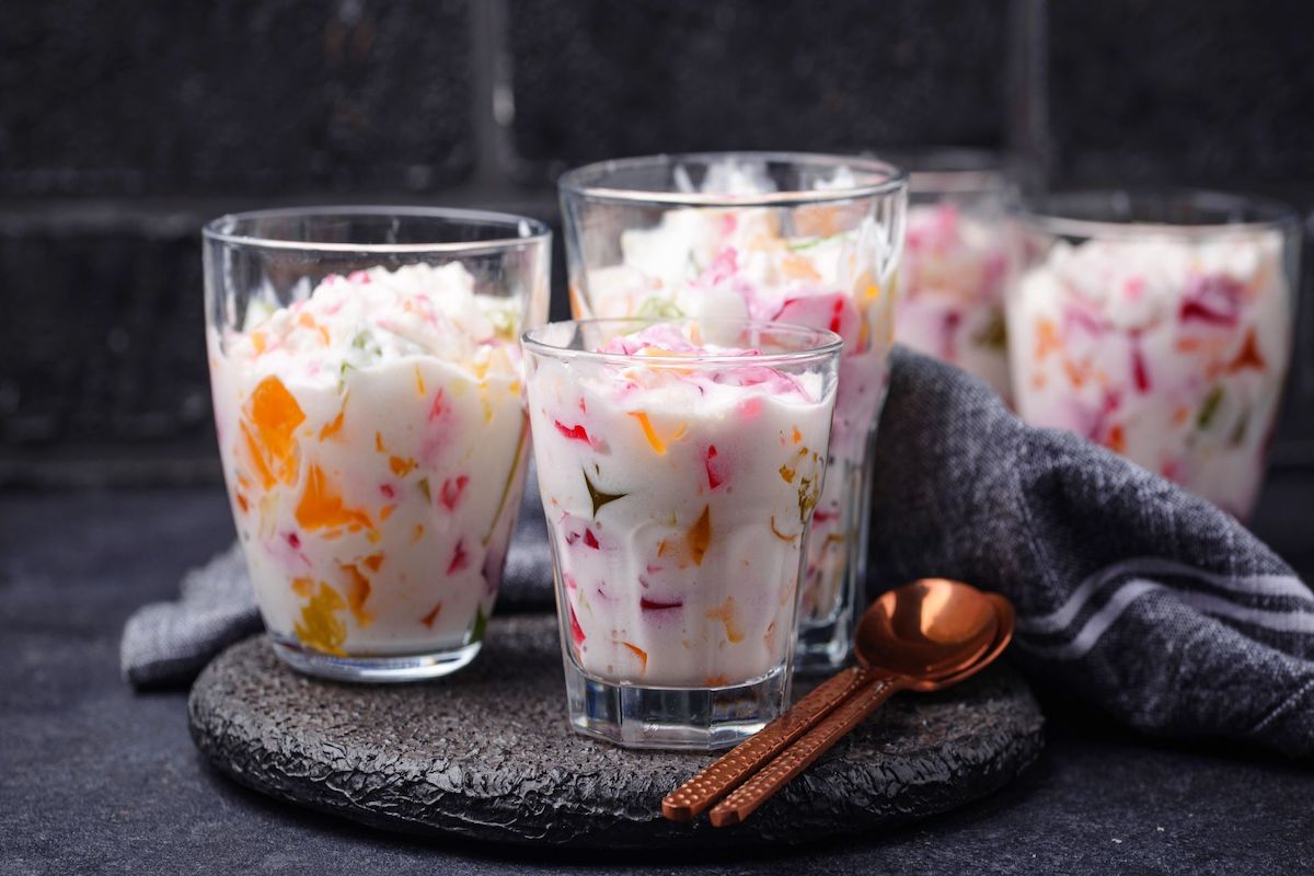 Lychee Jelly Dessert